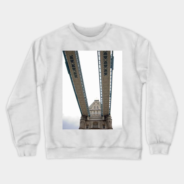 Tower Bridge, London Crewneck Sweatshirt by acespace